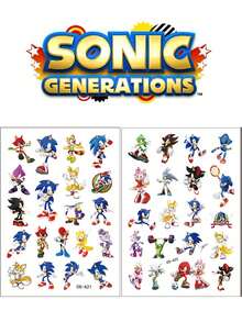 Popular 6 Styles Party Decoration Stickers Cartoon Figure Theme Party Decoration DIY Disposable Dress Up Sticker Partys Small Gifts - View 6