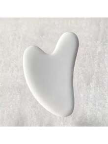 1pc Heart Shape SPA Massage Beeswax Gua Sha Scraping Massage Scraper Face Massager Acupuncture Guasha Board Massager For Face - Multicolor - View 11