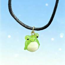 Fashionable Casual Cute Frog Pendant Necklace