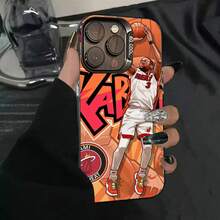 Funda de Teléfono Jugador de Baloncesto, 17, 16, 15, 14, 13, 12, 11 Pro Max Plus, Funda Plateada para One Piece Galaxy S22 S23 S24 S25 Plus Ultra - z5 - Ver 2