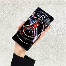 Estilo Cyberpunk, Insignia de la Torre Eiffel de París, Funda de Teléfono Negra de TPU Suave con Textura Mate, Protección Completa, Anti-Huellas, Protector de Lente, Adecuada para Samsung Galaxy S20FE 2022 5G/S21FE, S23Fe Ultra Plus A52/A52S 5G 4G A53 A54 5G A14 A25 A34 A05S A15 - Elección Ideal, Regalo Perfecto o Uso Personal, Funda de Teléfono que Brilla en la Oscuridad, Correa de Funda de Teléfono, Funda de Teléfono de Animal, Cubierta Resistente a los Arañazos, Acabado Electrochapado, Entusiastas de la Tecnología - Mezcla de colores - Ver 5