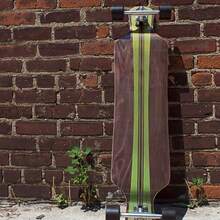 Micro Maple Drop Deck 39 Inch Complete Longboard Cruiser, Artisan Brown - Brown - View 1