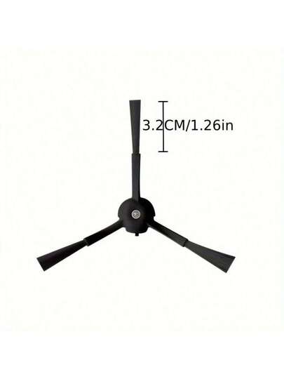 Packs Robot Stofzuiger Cleaner Replacement Side Brushes Compatible S8 Pro Ultra, S7 Max Qrevo Series, MaxV, S7, Q7 Max, Q8 S8, Q7, Q5, S6, S5, S4, E5, E4, E3, E2 Models Durable Plastic Vloer Attachment Accessories view 4