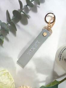 1 Stück personalisierter großer Ring Schlüsselanhänger - Individualisierte Schlüsselanhänger - Handschlaufen Schlüsselanhänger - Taschendekoration - Autohaken - Geschenke für sie - Mode Schlüsselanhänger - Weihnachtsgeschenke, nur Schriftzeichen, Sonderzeichen können nicht individualisiert werden, Multifunktional, Dekorativ, Wiederverwendbar, Exquisit, Stilvoll, Hochwertig, Farbig, Modern, Individuell, Personalisiert, Einzigartig, Wohndekoration, Wohndekoration, Warme Atmosphäre, Herbstliche Wohnungsauffrischung, Wohnharmonie