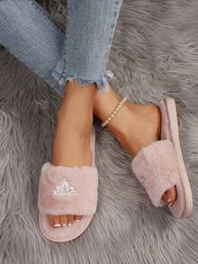 Dark Pink Five-ring Crown