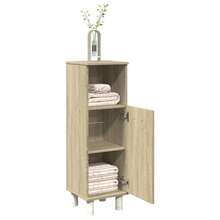 vidaXL Badschrank Sonoma-Eiche 30,5x30x95 Cm Holzwerkstoff - Giallo - Visualizzare 1