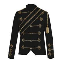 Men Cosplay Clothing - Black - View 1