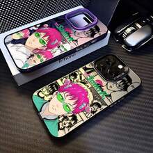 Funda de teléfono Anime Saitama Shuichi para Samsung Galaxy S22 S23 S24 S25 Plus Ultra Gram 5 Gram, cubierta mate para 17 Air Promax 16 Promax/16 Plus/16 Pro/16, 15/14/13/12/11 - CYB-296CY250422808 - Ver 3