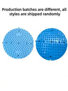 1 قطعة حصيرة تدليك القدم بالضغط - لاستخدام المنزلي - حصيرة قدم مؤلمة للغاية - حصيرة قدم دائرية للأصابع - حصيرة ضغط لتدليك القدم - حصيرة ضغط للكبار - تربط بين الأوعية الدموية - موديل خطوة جري بطيئة - سيليكون ناعم - حصيرة قدم للوقوف