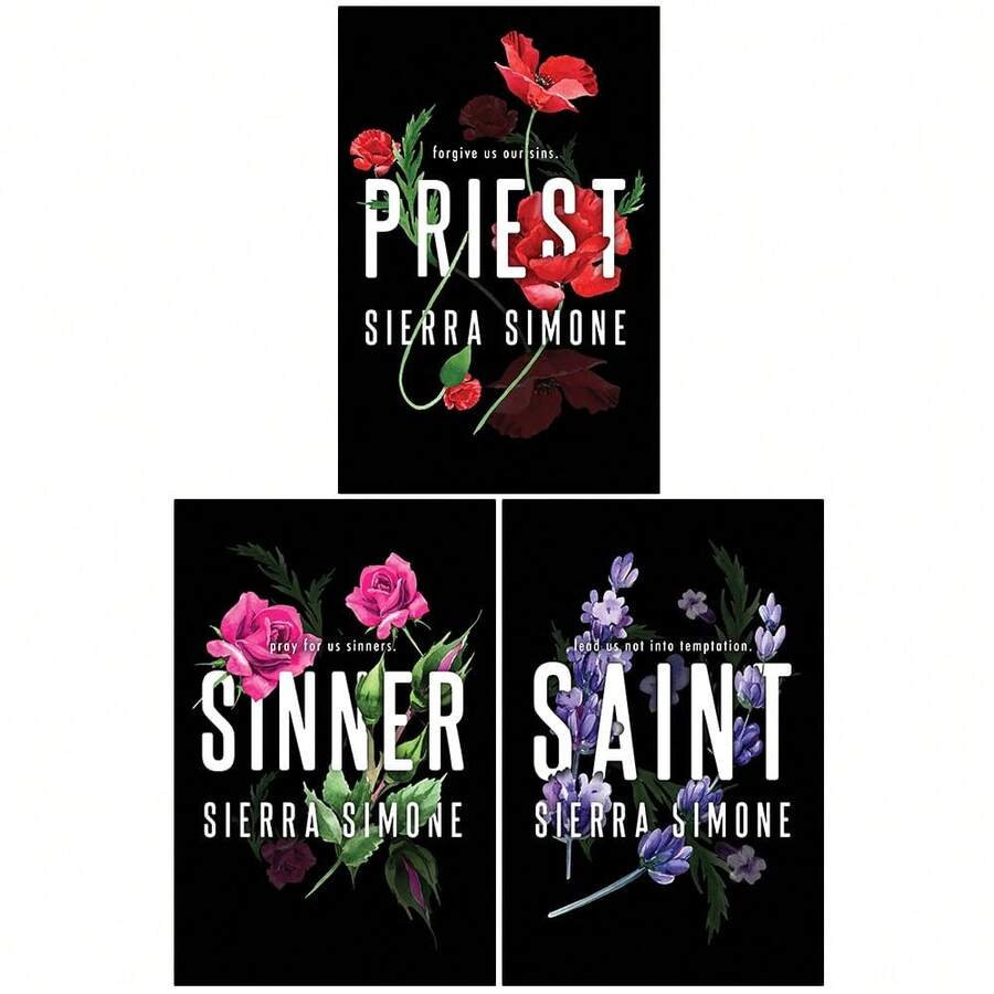 Sierra Simone Priest Trilogy Collection 3 Books Set (Priest, Sinner, Saint) - Sets - View 1