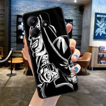 Funda de teléfono  Salu  con puntos negros y fondo verde, adecuada para Xiaomi Redmi Note 14 10T 9T Pro 4G 5G, a prueba de golpes, TPU negro suave, borde recto, funda protectora, regalo, funda para smartphone, funda de teléfono anime, impresión UV, funda protectora de moda, regalo para compradores, entusiastas de la tecnología - Mezcla de colores - Ver 4