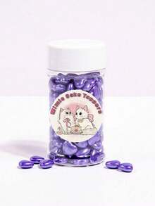 心形蛋糕装饰，不可食用烘焙及派对装饰品 - 彩色 - 查看 4