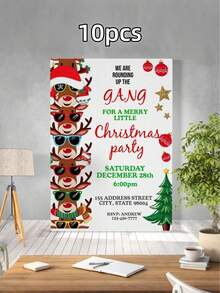 10/20/30/40/50 tấm thiệp chúc mừng Giáng sinh có văn bản tùy chỉnh (có phong bì), thiệp Giáng sinh, thiệp Giáng sinh cá nhân hóa, thiệp ngày lễ theo phong cách Bohemian, thiệp có phong bì, thiệp Giáng sinh tối giản, Giáng sinh vui vẻ, mẫu có thể chỉnh sửa, quà tặng cá nhân hóa, thiệp cá nhân hóa, thiệp Giáng sinh, thiệp mời dự tiệc Giáng sinh - Nhiều màu - Xem 13