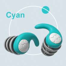 Reusable Silicone Earplugs, Noise Cancelling, Waterproof Earplugs For Sleeping, Swimming, Study, Travel, Concerts, Flights - Multicolor - View 16