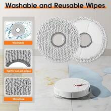 X20+/X20 Plus Robot Vacuum Cleaner Accessories: Replacement Parts Including Roller Brush, Side Brush, Filter, Mop Pad, Dust Bag, Etc. - Multicolor - View 6