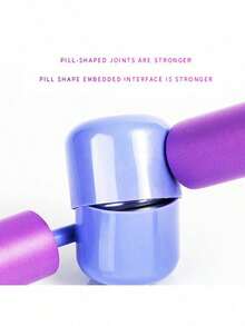 Leg Kegel Exercise Equipment, Fleece- Covered Pelvic Floor Trainer For Home Use - 紫色 - 查看 2