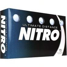 Nitro Ultimate Distance - Pelota de Golf (15 Unidades) - blanco - Ver 6
