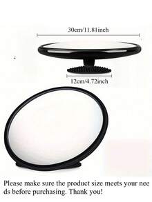 1pc Elegant Round Convex Wide-Angle Travel Photography Mirror - Made With A Convex Wide-Angle Glass Mirror, Perfect For Outdoor Travel Photography And Interior Decor. No Electricity Required, Burr-Free, And Can Be Placed Horizontally, Making It Ideal For Modern Home Decor And Outdoor Travel Photography. - Multicolor - View 17