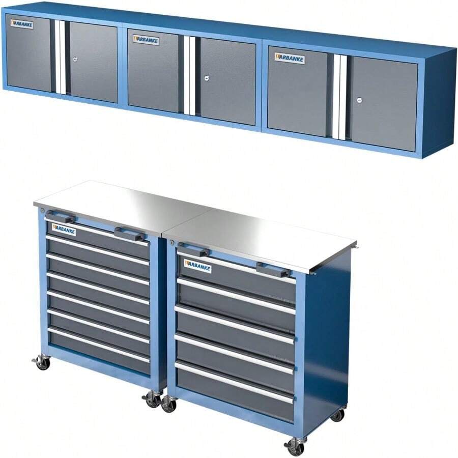 2025 NewLARBANKE 3 Different Types Tool Chest CombinationRolling Tool ...
