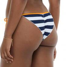 Body Glove Womens Brasilia Tie Side Cheeky Bikini Bottom Swimsuit{Inchsize_nameinch:InchX-Largeinch,Inchcolor_nameinch:InchMaritimeStripeinch} - 海上條紋 - 查看 4