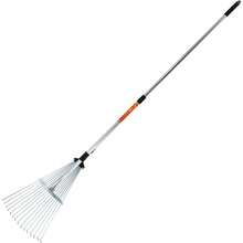 Yard Cleaning ToolsÁrbol genealógico W Doble limpiador telescópico de jardín mango de aluminioYard Cleaning Tools - plateado - Ver 4