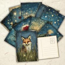 20 بطاقة بريدية مجموعة بموضوع الأولاد، رسومات يدوية قديمة، بطاقات تهنئة فنية، سماء نجمية، وردة، ثعلب، قلعة، أنماط إبداعية، عيد ميلاد، هدية عيد، بطاقات بركة، تجميع الصور، قرطاسية للطلاب، بطاقات بريدية للقصص الخيالية الجميلة، بطاقات بريدية للمناظر الطبيعية الكرتونية، مجموعة بطاقات رسائل، بطاقات تهنئة إبداعية، بطاقات بركة العطلات، بطاقات بريدية مرسومة باليد، فنية