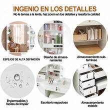 Vanities & Vanity Benches - White - View 9