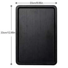 Wooden Sofa Arm Rest Tray Clip-On Serving Table Snack Holder Armrest Organiser - Black - View 5