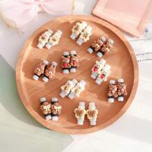 1 paire de protecteurs de câble de dessin animé mignons, protections anti-rupture pour câble de chargeur de téléphone, étuis de protection haute apparence pour fil d'écouteur