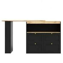 Bar Tables - Black + MDF - View 10