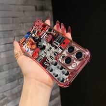 Funda para teléfono diseñpara el cantante Louis, compatible con los modelos de 17, 16E, 16, 15, 14, 13, 12, 11,, Pro,,, X, XS, SE, 8 y Plus, con una cubierta trasera suave transparente que ofrece protección anti-caídas17 17promax - Rosa - Ver 5