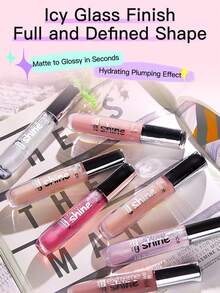 Essence Extreme Shine Volume Lipgloss 100 Crystal Clear+900 Shadow Rose - #100 Crystal Clear+#900 Shadow Rose - View 3
