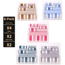 Towel & Bath Towel Sets - Pink - View 5