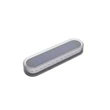 Step LightsLacasa Luces Solares Jardin 4 Pack LED Lámpara Solar Exterior IP68 Impermeable Luz Solar del Piso Auto ON/OFF Lámparas Solares para Step Garaje Camino Patio Deck Dock Valla - Blanco Cálido 2700KStep Lights - AlargadaBlancoClido - Ver 4