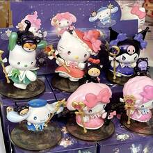 Sanrio Starry Night Party Wizard Story Wizard Series Mystery Box Desktop Decor, Includes 6 Unique Character Designs, Durable PVC Collectible Figurines - Perfect Gift For Halloween, Christmas And New Year - Multicolor - View 4