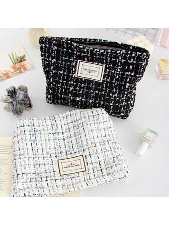 Happy Beauty 收纳整理包，女士手持化妆包，高品质便携式化妆包