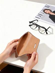Estuche portátil para gafas resistente a golpes, bolsa de almacenamiento para gafas, funda protectora para miopía para mujeres, carcasa dura duradera, accesorio de viaje ligero y compacto, organizador de gafas perfecto para uso diario y actividades al aire libre, diseño elegante y funcional - Multicolor - Ver 2