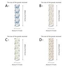 1 Piece Small Floral Series Large Area Wall Sticker PVC Material Self-Adhesive, Spring Bedroom Whole Wall Renovation/Rental Whole House Decoration/Girl's Heart Room Layout 17.71x78.74in Large Size Warm Countryside Style Home Wall Decoration - Multicolor-wall Stickers - View 10