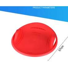 58x58cm Round Sled, Random Color - Winter Snow Sliding Toy, Outdoor Skiing Recreation Equipment - Multicolor - View 4