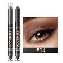 LANGMANNI 16 Colors Dual-Ended Cream Eyeshadow Stick – Silky Smooth, Waterproof & Transfer-Proof, Built-In Blender Brush, All-Day Matte & Shimmer Wear Eye Makeup - 彩色 - 查看 13