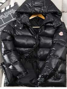 Winter Casual Versatile Men's And Women's Clothing Men's Short Couple Thickened Hooded Warm Jacket Men's - 紅色 - 查看 2