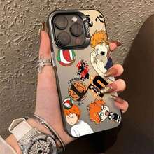 Haikyuu!! Anime Cover Compatible With Apple  17 Air 16E 16 15 14 13 12 Mini 11 8 7 Pro Max Plus Colorful Phone Case, Cover Compatible With  17 Pro Max Case,  17 Pro Case,  17 Case,  16 Pro Max Case 17 Case Scover De  17 Pro Max - A4 - Xem 11