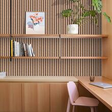 1 Roll Faux Lattice Wood Grain Self-Adhesive Wallpaper, Vintage Wood Texture Removable Waterproof Wallpaper, Suitable For Living Room, Tea Room, Bedroom, Self-Adhesive Japanese-Style Wall Decor, Furniture Renovation Sticker - Multicolor - View 8