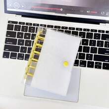 A7 Clear Loose Leaf Binder Notebook, Loose Leaf Diary Notebook, A7 Loose Leaf Diary Notebook, Sticker Book, Refill, Suitable For Sticker Book Making - Multicolor - View 13
