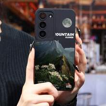 Funda adecuada para teléfonos de la serie  Galaxy S24 Ultra/S23+/S22/S21, a prueba de golpes, antideslizante, ligera, diseño moderno, marco de TPU de alta calidad con cojín de aire, funda suave de protección completa - Colores mixtos - Ver 3
