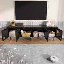 Television Stands & Entertainment Centers - Black - View 5