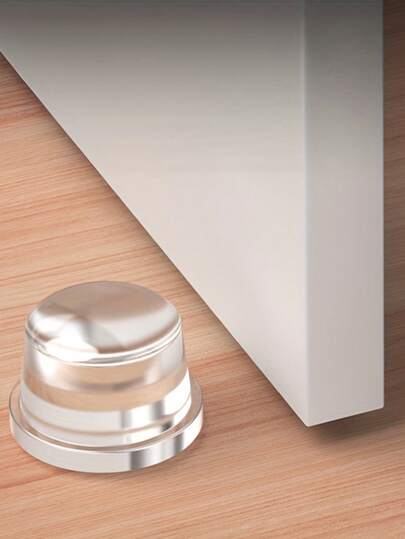20 miếng chặn cửa trong suốt không cần đinh - Keo dán chắc chắn, silicon đàn hồi cao dễ bóc, êm ái và chống va đập, vô hình và không để lại cặn.