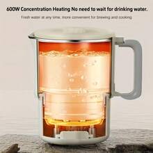 Travel Foldable Electric Kettle 304 Stainless Steel Hot Water Boiler For Fast Water Boiling With 2 Temperature Settings - Beige - View 6