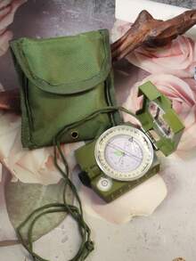 1 Stück hochpräziser Outdoor Multifunktions-Kompass, professioneller Camping-Kompass, Autokompass, hochgenauer Kompass für Studenten und Outdoor-Nutzung