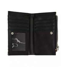 Steve Madden Morr Snap Wallet |  | Long Wallets - LEOPARD - View 2